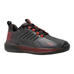 K-Swiss Ultrashot 3 Men's Tennis Shoe (Asphalt/Black/Orange) 13 K-Swiss Ultrashot 3 Men's Tennis Shoe (Asphalt/Black/Orange) -YONEX Store 06988 061.01