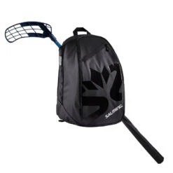 Salming Multi Sport Backpack Racquet Bag (Black) -YONEX Store 1159873 0101 with lacrosse