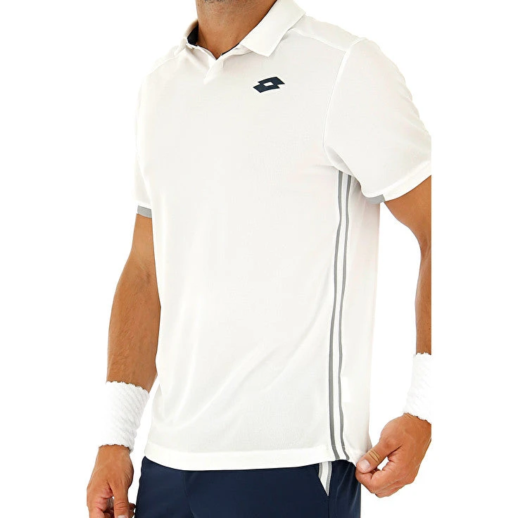 Lotto Men's Squadra Polo (Brilliant White) 3 Lotto Men's Squadra Polo (Brilliant White)