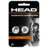 Head Djokovic Vibration Dampener (White) 1 Head Djokovic Vibration Dampener (White) -YONEX Store 285704 Djokovic Dampener 0543 web