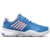 K-Swiss Court Express OMNI Junior Tennis Shoe (Blue/Pink/White) -YONEX Store 86609 454.00