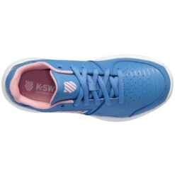 K-Swiss Court Express OMNI Junior Tennis Shoe (Blue/Pink/White) -YONEX Store 86609 454.06