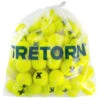 Tretorn Micro-X Pressureless Yellow Tennis Balls - 72 Ball Bag -YONEX Store A0016.YY Tretorn Micro X pressureless bag 72