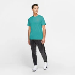 Nike Men's Court Top (Washed Teal) -YONEX Store BV5809 392 PHSYM002 3144