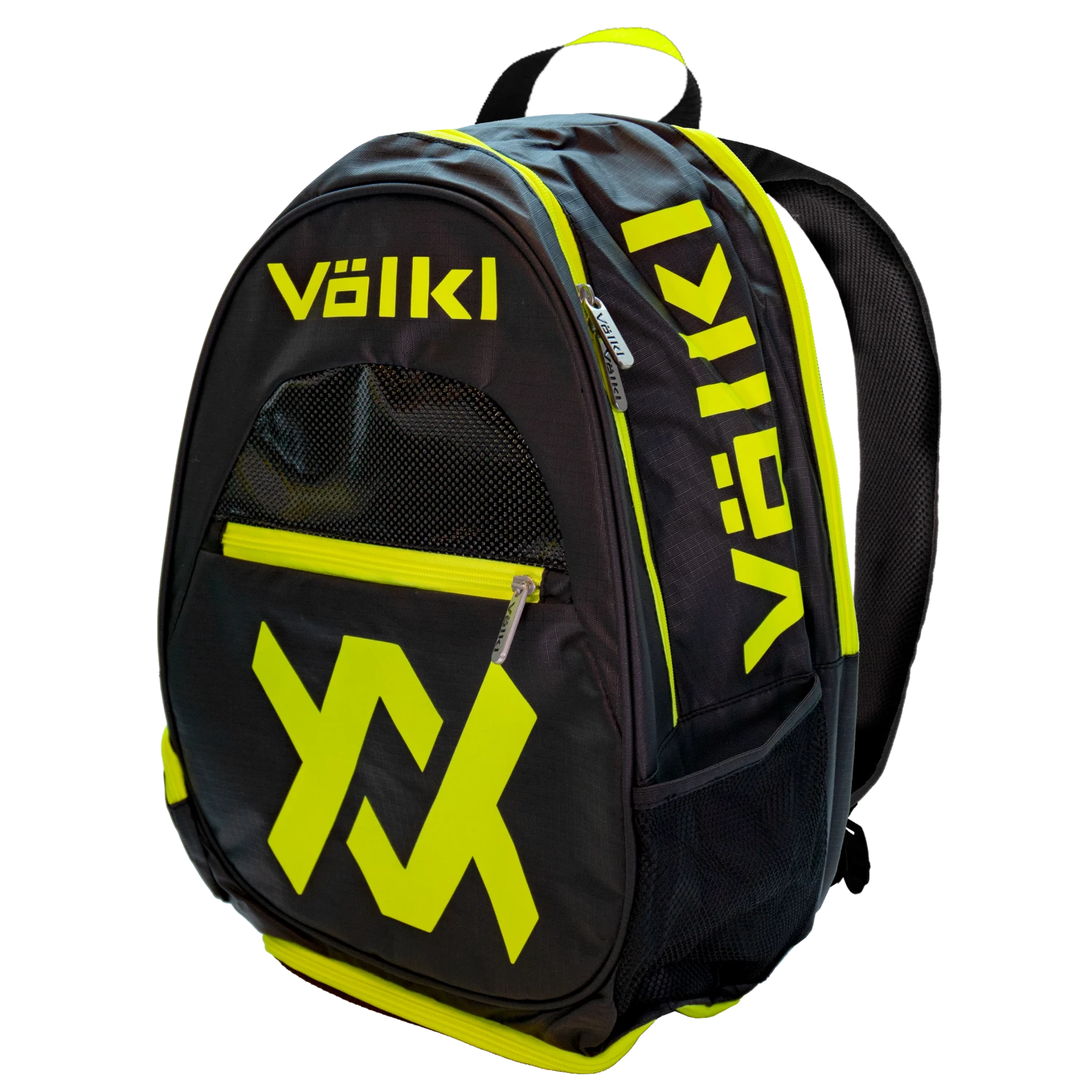 Volkl Tour Backpack Racquet Bag (Black/Neon Yellow) 3 Volkl Tour Backpack Racquet Bag (Black/Neon Yellow)