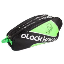 Black Knight Triple Racquet Bag (Black/Green) -YONEX Store Black Knight BG 637 1