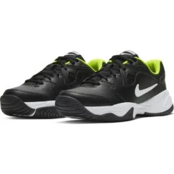 Nike Court Lite 2 Junior Tennis Shoe (Black/White) -YONEX Store CD0440 007 PHCFH001 1000
