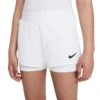 Nike Girls' Dri-FIT Victory Shorts (White/Black) -YONEX Store DB5612 100 PHSYM001 3144