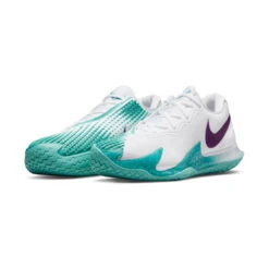 Nike Zoom Vapor Cage 4 Rafa Men's Tennis Shoe (White/Red/Teal) -YONEX Store DD1579 153 PHCFH001 3144