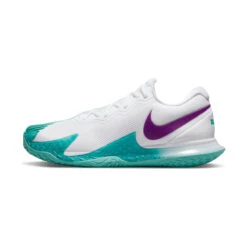 Nike Zoom Vapor Cage 4 Rafa Men's Tennis Shoe (White/Red/Teal) -YONEX Store DD1579 153 PHSLH000 3144