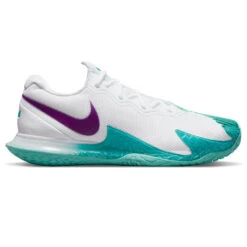 Nike Zoom Vapor Cage 4 Rafa Men's Tennis Shoe (White/Red/Teal)