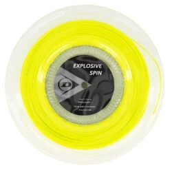 Dunlop Explosive Spin 16/1.30 Tennis String Reel (Yellow)