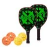 ONIX Evoke Teardrop (Green) 2 Paddle Pickleball Bundle 2 ONIX Evoke Teardrop (Green) 2 Paddle Pickleball Bundle -YONEX Store EvokeTeardropGreenBundle