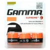 Gamma Supreme Overgrip 3 Pack (Orange) -YONEX Store GAMMA SUPREME OVERGRIP orange RACQUETGUYS