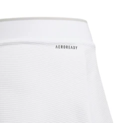 Adidas Girls Club Skirt (White/Grey) -YONEX Store GK8169 APP photo detail 3 white 638721c9 5179 4513 8602 f419f655ccbf