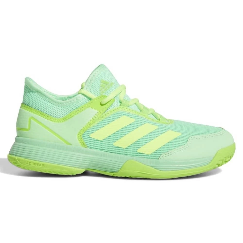 Adidas Ubersonic 4 Junior Tennis Shoe (Beam Green/Signal Green) 3 Adidas Ubersonic 4 Junior Tennis Shoe (Beam Green/Signal Green)