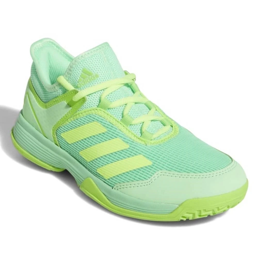 Adidas Ubersonic 4 Junior Tennis Shoe (Beam Green/Signal Green) 7 Adidas Ubersonic 4 Junior Tennis Shoe (Beam Green/Signal Green) - Image 5