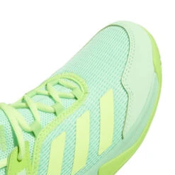 Adidas Ubersonic 4 Junior Tennis Shoe (Beam Green/Signal Green) 17 Adidas Ubersonic 4 Junior Tennis Shoe (Beam Green/Signal Green) -YONEX Store GY4019 9 FOOTWEAR Photography DetailView2 white
