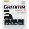 Gamma Supreme Overgrip 3 Pack (Black) -YONEX Store Gamma Supreme Overgrips 3 Pack black