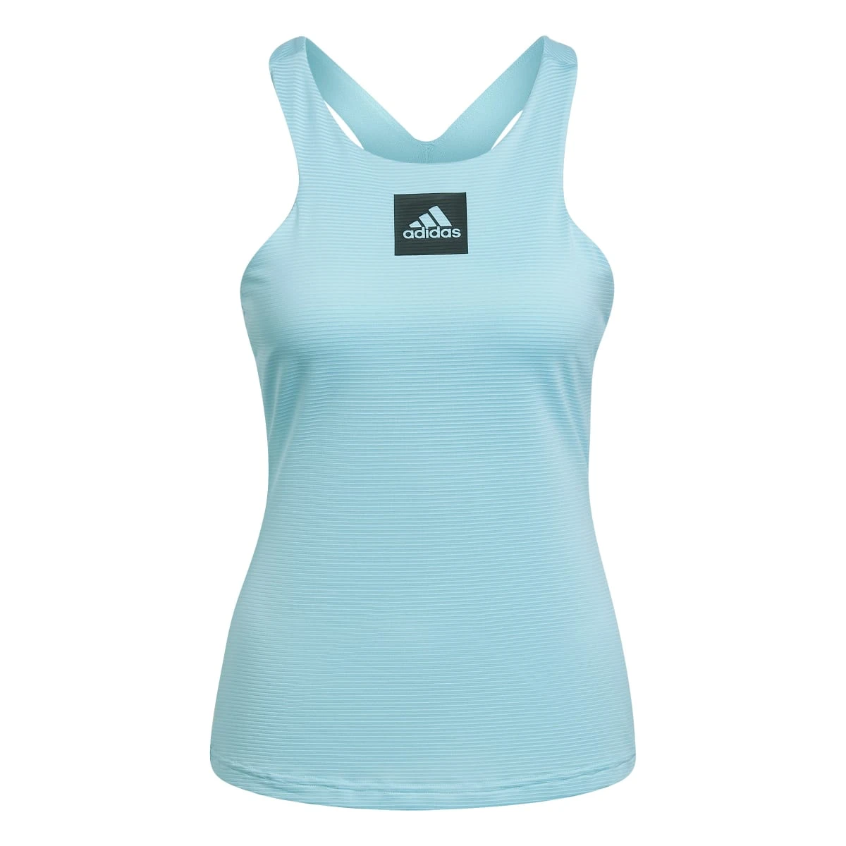 Adidas Women's Primeblue Heat.Rdy Tennis Y-Tank Top (Blue/Black) 11 Adidas Women's Primeblue Heat.Rdy Tennis Y-Tank Top (Blue/Black) - Image 9