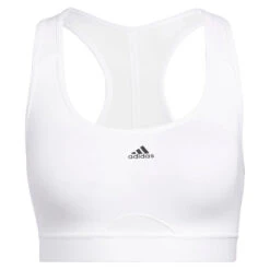 YONEX Store 19 Adidas Women's Powerreact Training Medium Support Bra (White)