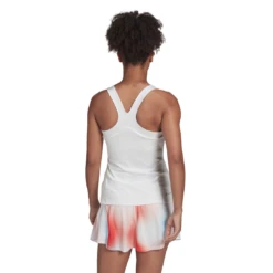 Adidas Women's Tennis Y-Tank Top (White) -YONEX Store HF0842 APP on model back white