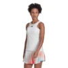 Adidas Women's Tennis Y-Tank Top (White) -YONEX Store HF0842 APP on model standard white