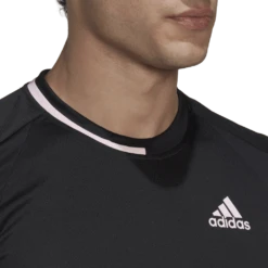 Adidas Men's US Series Top (Black) -YONEX Store HH9472 8 APPAREL OnModel DetailView1 transparent