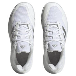 Adidas GameCourt 2 Women's Tennis Shoe (White) -YONEX Store HQ8476 3 FOOTWEAR Photography TopPortraitView transparent