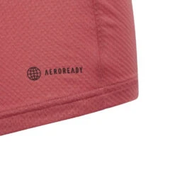 Adidas Girl's Club Top (Pink) -YONEX Store HS0552 5 APPAREL Photography DetailView2 transparent