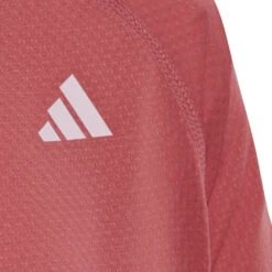 Adidas Girl's Club Top (Pink) -YONEX Store HS0552 6 APPAREL Photography DetailView3 transparent
