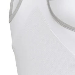 Adidas Girl's Club Tank Top (White) 10 Adidas Girl's Club Tank Top (White) -YONEX Store HS0566 6 APPAREL Photography DetailView3 transparent