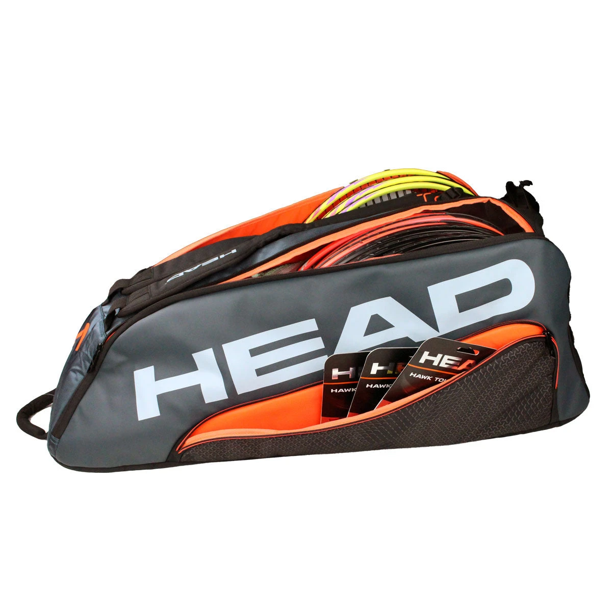 Head Tour Team Supercombi 9 Pack Racquet Bag (Black/Grey) 6 Head Tour Team Supercombi 9 Pack Racquet Bag (Black/Grey) - Image 4