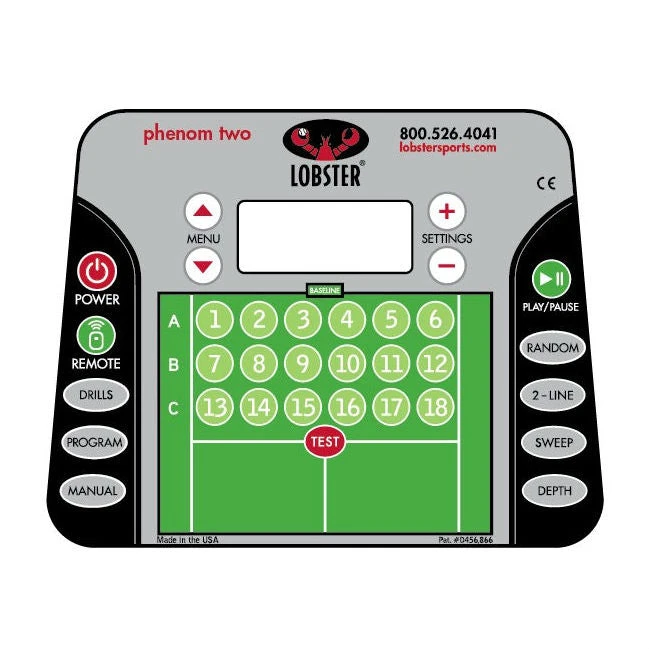 Lobster Phenom 2 Professional Tennis Ball Machine 4 Lobster Phenom 2 Professional Tennis Ball Machine - Image 2