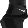 Nike Pro Ankle Sleeve With Strap (Black/White) -YONEX Store N1000673010 FA20 NIKE PRO ANKLE SLEEVE WITH STRAP S PHSLH00019B4LR