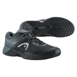 Head Revolt Evo 2.0 Men's Tennis Shoe (Black/Grey) 11 Head Revolt Evo 2.0 Men's Tennis Shoe (Black/Grey) -YONEX Store Presentation 273202 Revolt Evo 2.0 Men BKGR 1 2