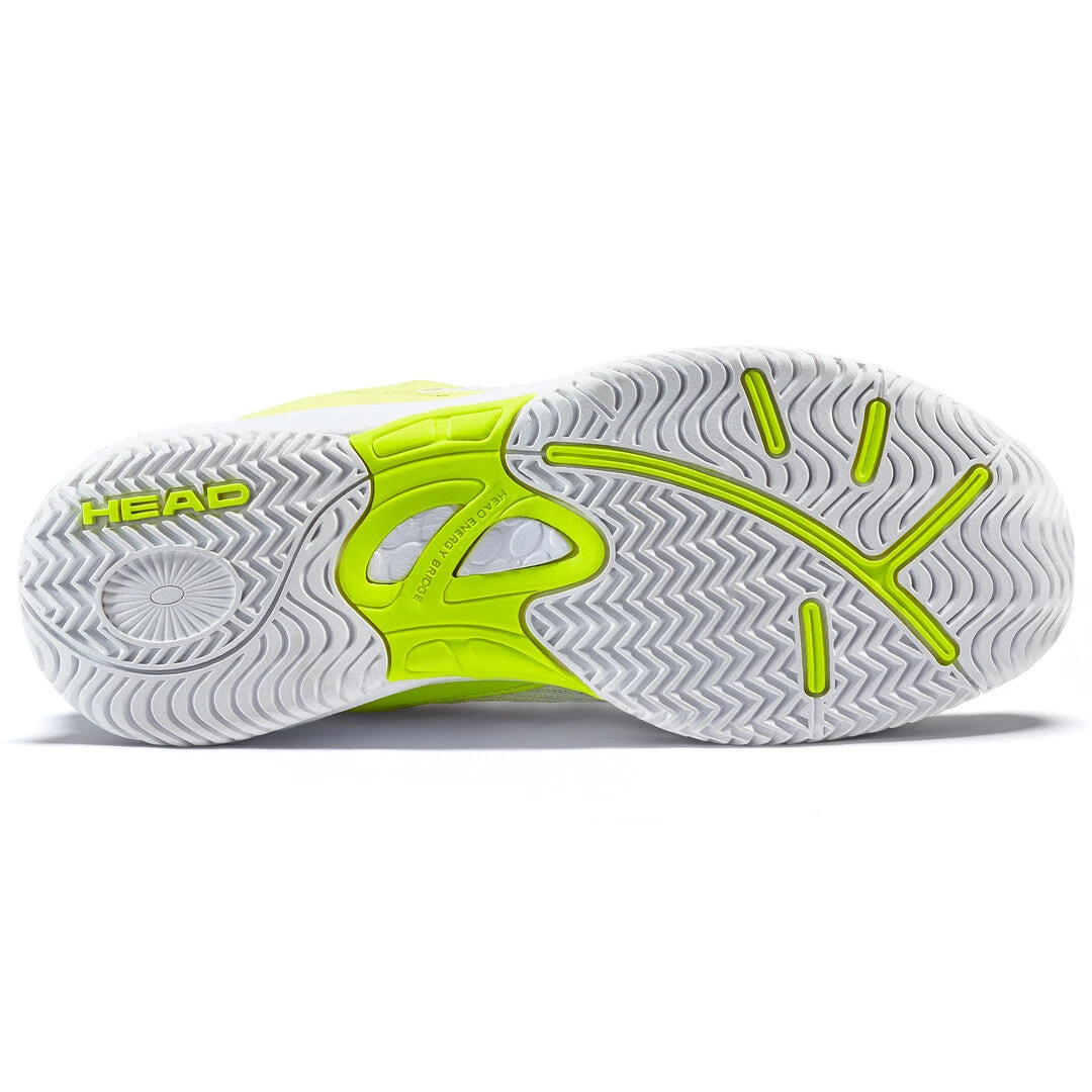 Head Sprint 3.0 Junior Tennis Shoe (White/Yellow) 4 Head Sprint 3.0 Junior Tennis Shoe (White/Yellow) - Image 2