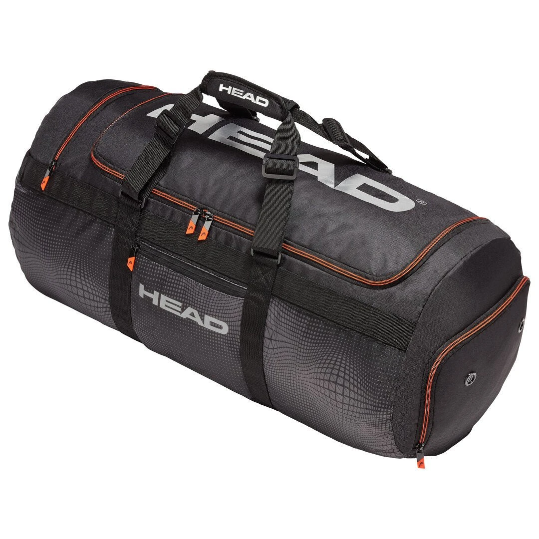 Head Tour Team Sport Duffel Bag (Black/Silver) 3 Head Tour Team Sport Duffel Bag (Black/Silver)