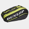 Dunlop SX Performance Thermo 8 Pack Racquet Bag (Black/Yellow) -YONEX Store SX Performance 8 Racket Thermo Bag lrg V1