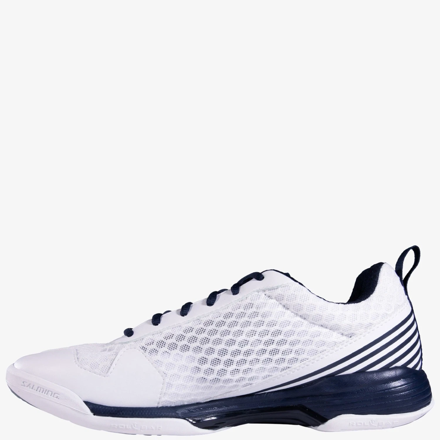 Salming Viper SL Men's Indoor Court Shoe (White/Navy) - Image 2