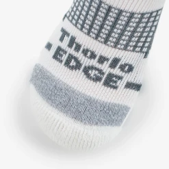 Thorlo Unisex Tennis Moderate Cushion Low Cut Socks (White) -YONEX Store VCMU WHITE 2