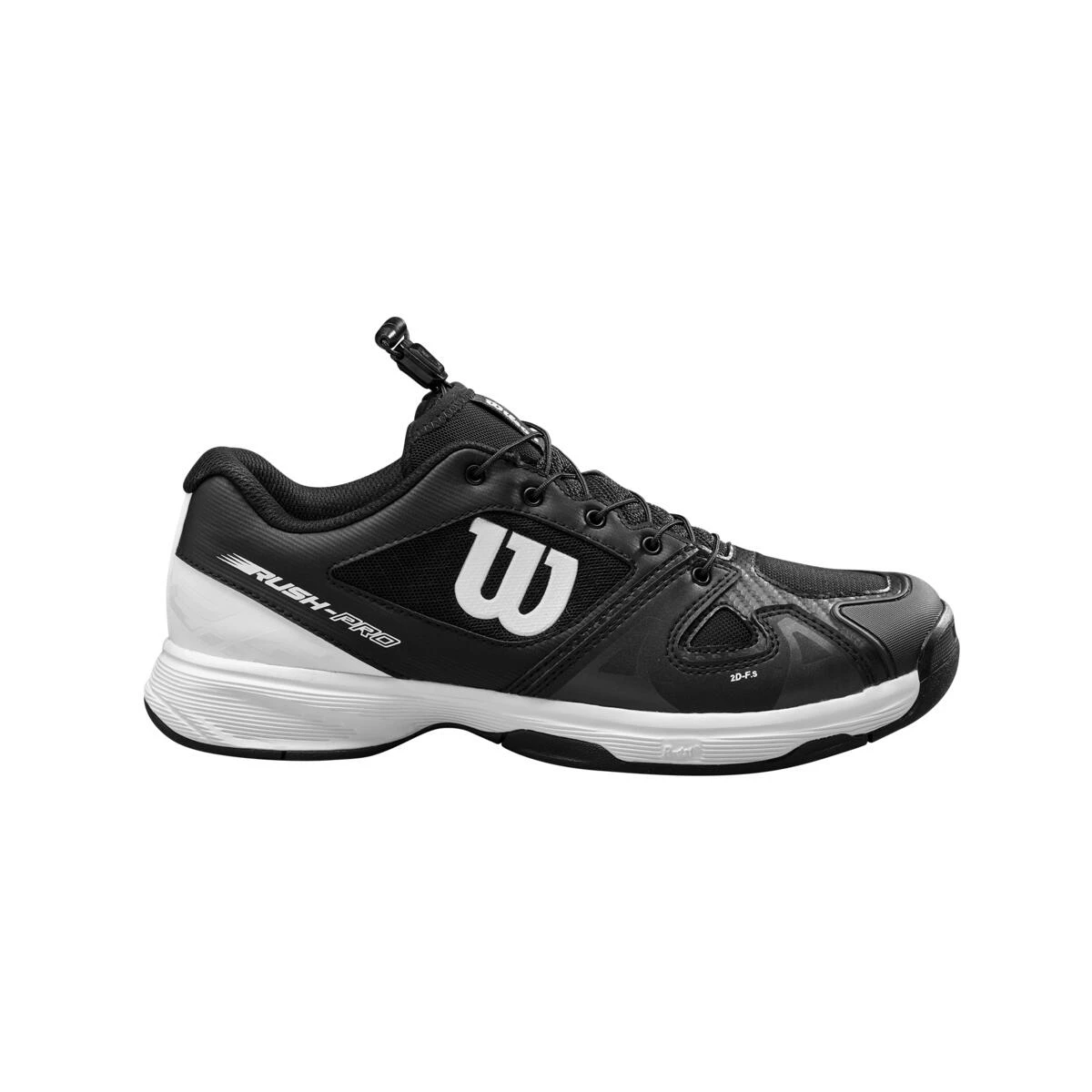 Wilson Rush Pro QL Junior Tennis Shoe (Black) 4 Wilson Rush Pro QL Junior Tennis Shoe (Black) - Image 2