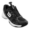 Wilson Rush Pro QL Junior Tennis Shoe (Black) 1 Wilson Rush Pro QL Junior Tennis Shoe (Black) -YONEX Store WRS326230 2