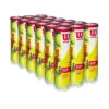 Wilson Championship Extra Duty Tennis Balls (18 Can Case) -YONEX Store WRT110000 Wilson Championship Extra Duty 4Ball 18 Can Case