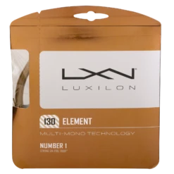 Luxilon Element 16/1.30 Tennis String (Bronze)