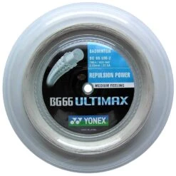 Yonex BG 66 Ultimax Badminton String Reel (White)