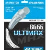 Yonex BG 66 Ultimax Badminton String (White) 1 Yonex BG 66 Ultimax Badminton String (White) -YONEX Store Yonex BG 66 Ultimax Badminton String white
