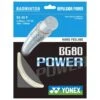 Yonex BG 80 Power Badminton String (White) 1 Yonex BG 80 Power Badminton String (White) -YONEX Store Yonex BG 80 Power Badminton String White