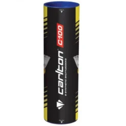 Carlton C100 Nylon Badminton Shuttlecocks (White)