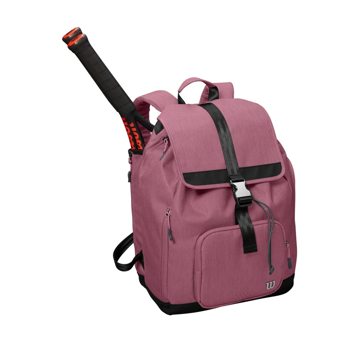 Wilson Women's Fold Over Backpack Racquet Bag (Pink) 4 Wilson Women's Fold Over Backpack Racquet Bag (Pink) - Image 2